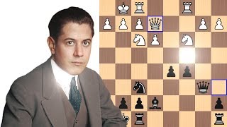 Capablanca explains his revolutionary move [upl. by Harmonie]