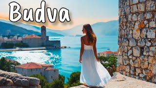 Budva Montenegro Walking Tour 4K [upl. by Meris999]