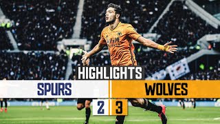 DOHERTY JOTA amp JIMENEZ Wolves comeback to win at Spurs  Tottenham Hotspur 23 Wolves  Highlights [upl. by Enelak898]