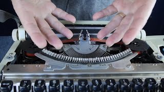 Typewriter Tip Quickie Replacing Ribbons [upl. by Eelirol253]