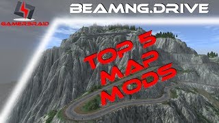 Top 5 BeamNGdrive Map Mods [upl. by Deb]