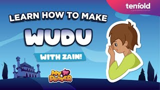 How to make Wudu Ablution with Zain  My First Prayer for kids [upl. by Tansey772]