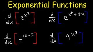 Derivatives of Exponential Functions [upl. by Yllac]