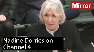 Nadine Dorries on on Channel 4 [upl. by Sinne]