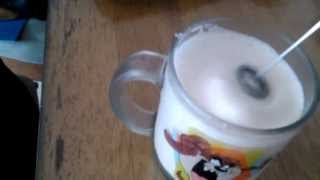 Aerolatte Review Frothing Cold Milk In Under 1 Minute [upl. by Maggi495]