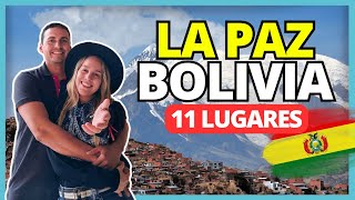 ¡LA PAZ BOLIVIA nos encanta ⛰️ ¿Qué ver y hacer en la ciudad maravilla  LUGARES imperdibles [upl. by Nayek]