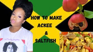 EASY ACKEE AND SALTFISH RECIPE  JAMAICA’S NATIONAL DISH shorts [upl. by Oned]