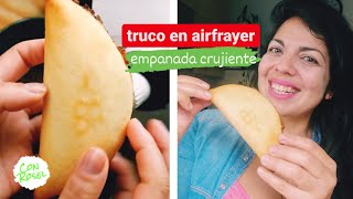 Empanadas venezolanas en AIRFRYER  TRUCO para que queden CRUJIENTES [upl. by Liman147]