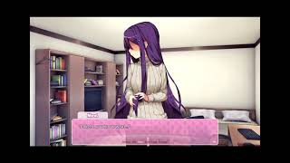 Doki Doki Literature Club  Yuri Vore scene [upl. by Nonnel134]