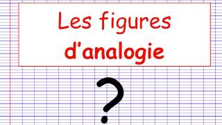 Les figures de style  Figures danalogie [upl. by Sanchez]