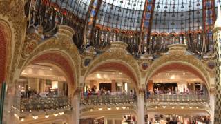 Galeries Lafayette Haussmann Quick Tour  Paris France 🇫🇷 [upl. by Alvy]