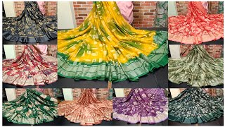 Elite Glass Brasso Joint Saree Collection  Madurai Fashion Tex [upl. by Acnaiv]