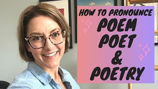 Learn to Pronounce POEM POET POETRY  American English Pronunciation Lesson learnenglish [upl. by Iznik396]