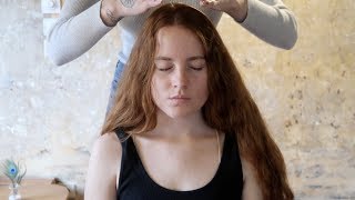 ASMR relaxing massage with a subscriber in Paris 🇫🇷 whisper [upl. by Ulita]