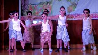 Kids Lungi Dance Melbourne Bihu 2016 [upl. by Stretch]