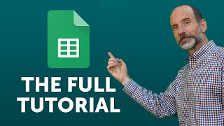 Google Sheets  Full Tutorial [upl. by Shermy]