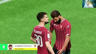 Salernitana  Reggiana My reactions and comments gameplay EA Sports FC 25 [upl. by Nerhtak]