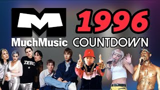 All the Songs from the 1996 MuchMusic Countdown [upl. by Geirk]